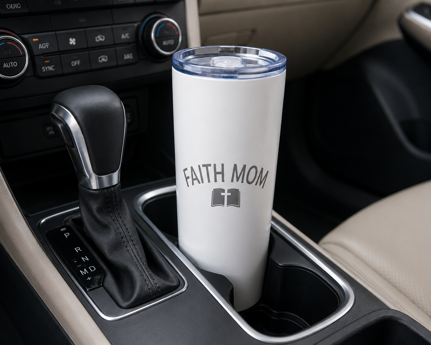 Faith Mom Signature Tumbler