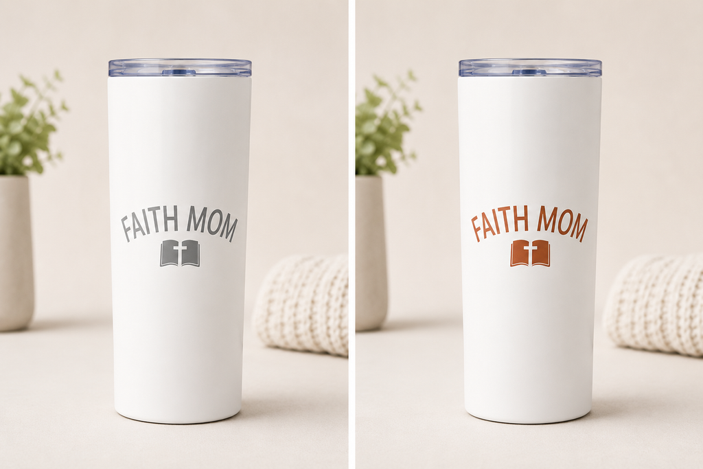 Faith Mom Signature Tumbler