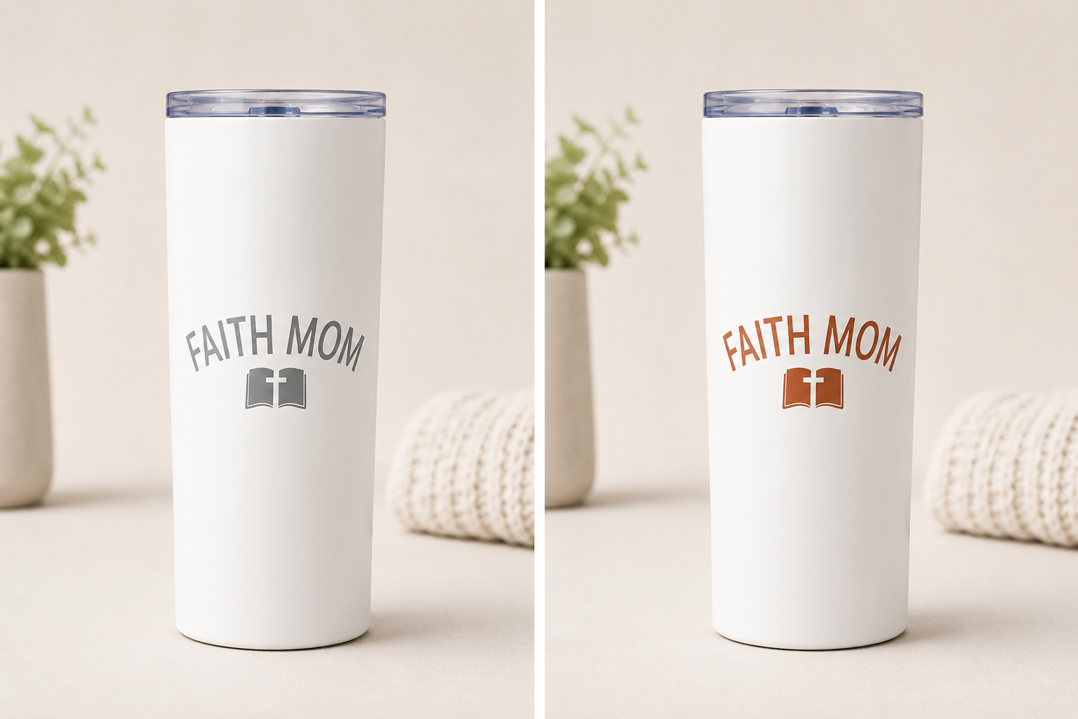 Faith Mom Signature Tumbler