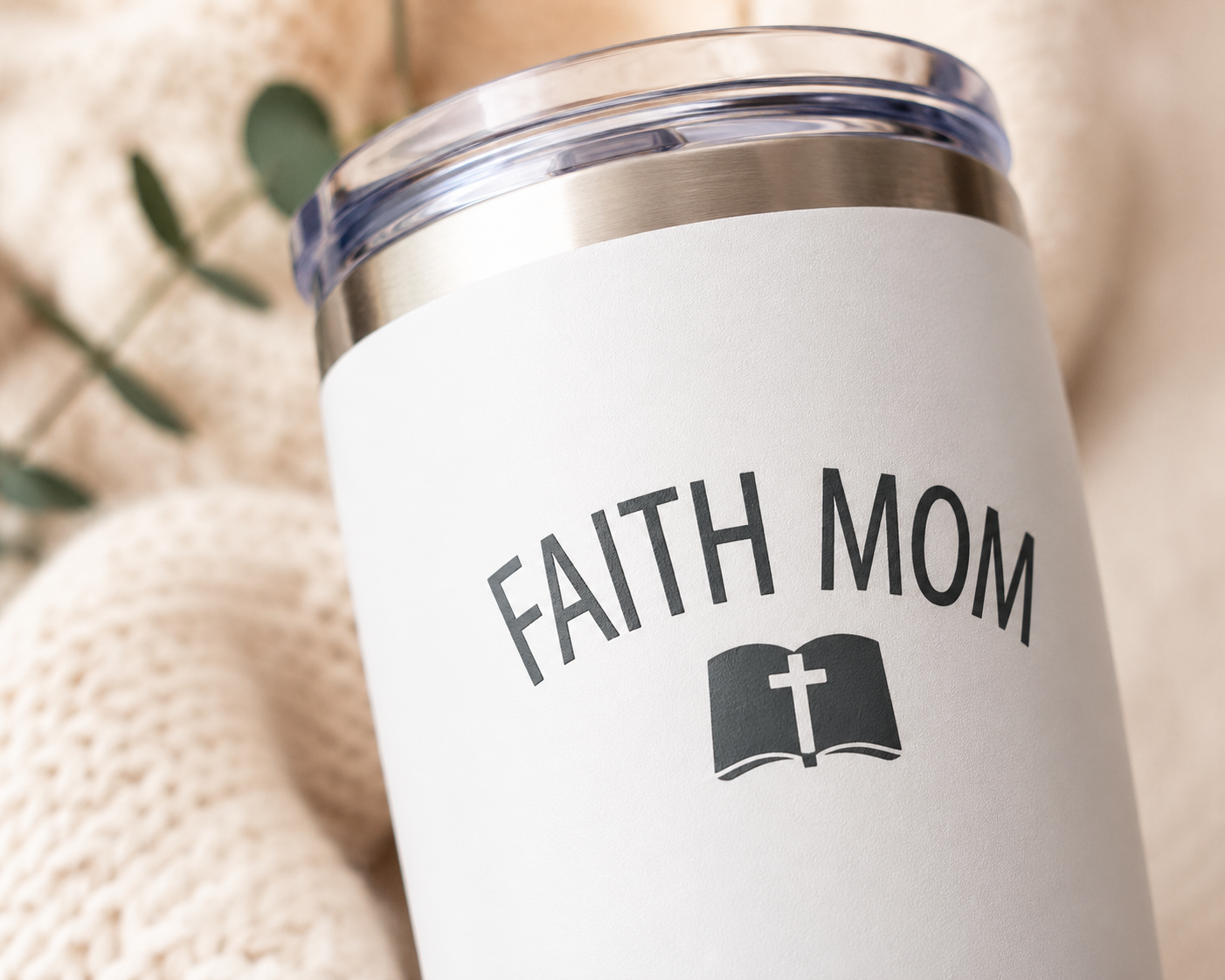Faith Mom Signature Tumbler