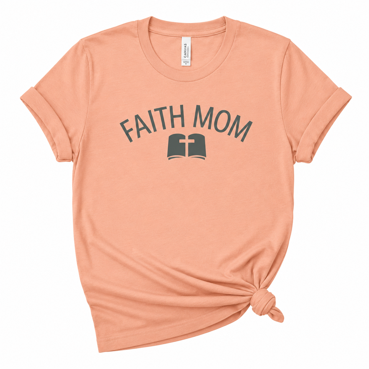 Faith Mom Signature Tee