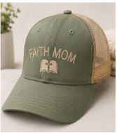 Faith Mom Signature Hat